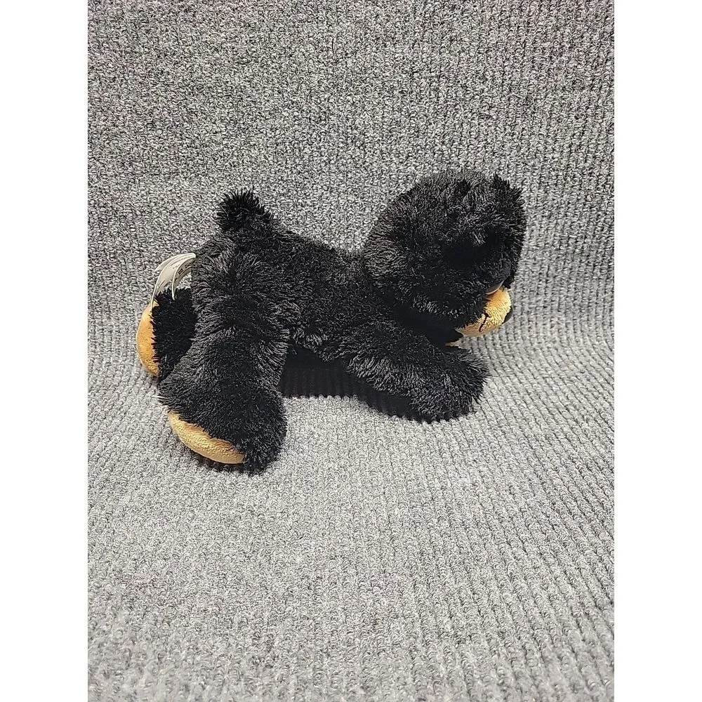 Aurora‎ Black Bear Plush Stuffed Animal 9